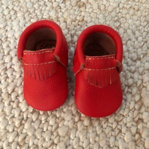 Freshly Picked red moccasins